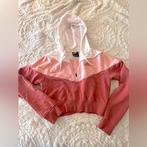 Nike cropped hoodie